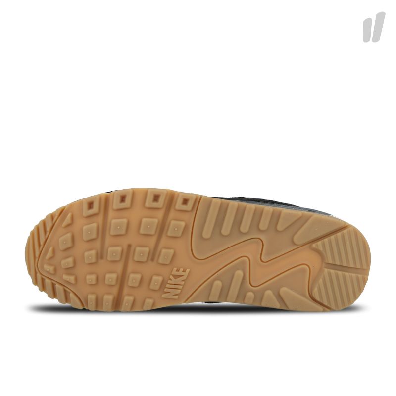 Nike Air Max 90 Premium Női Alkalmi Fekete / Fekete-fekete-fehér