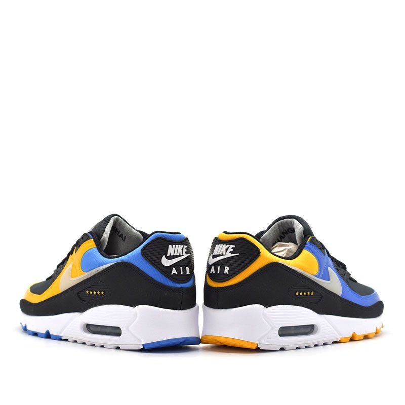 Nike Air Max 90 Shanghai Férfi / Női Alkalmi Fekete / Metál Ezüst
