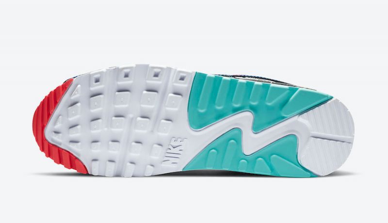 Nike Air Max 90 Supernova Férfi / Női Alkalmi Fekete / Fehér / Több