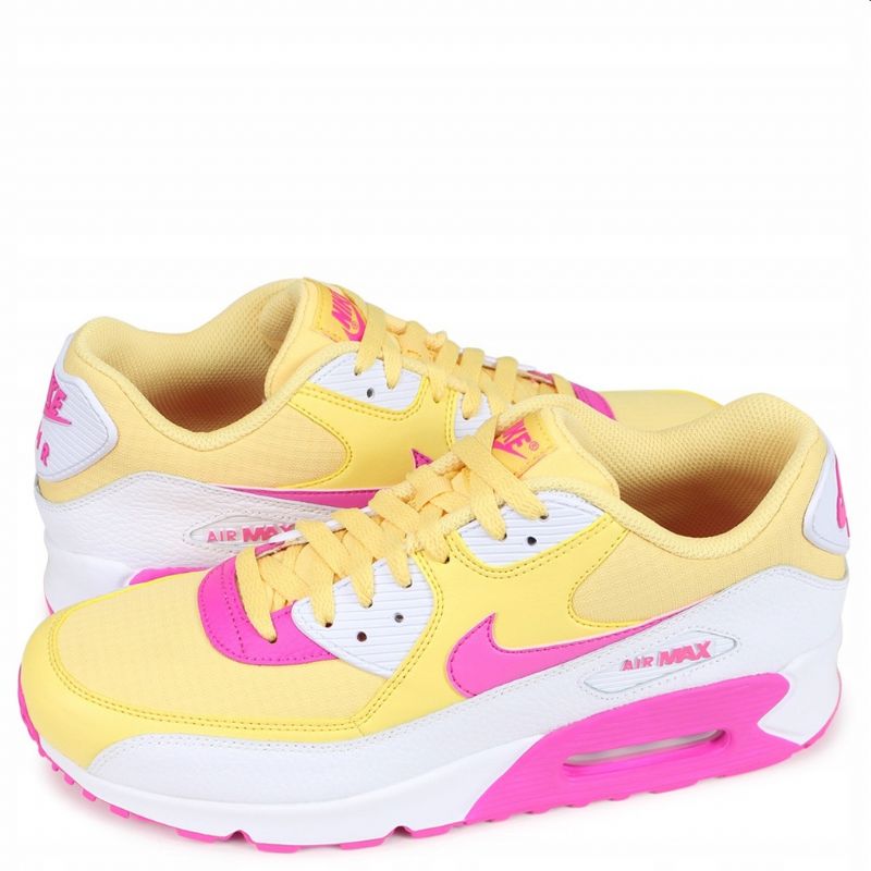 Nike Air Max 90 Topáz Fukszia Női Alkalmi Arany / Fehér-lézeres