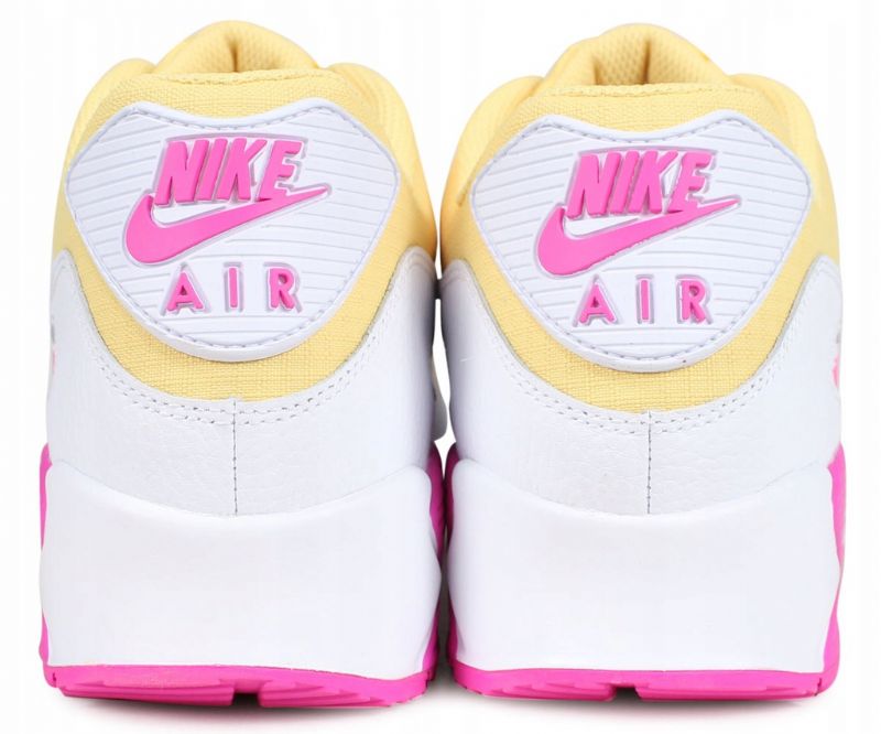 Nike Air Max 90 Topáz Fukszia Női Alkalmi Arany / Fehér-lézeres
