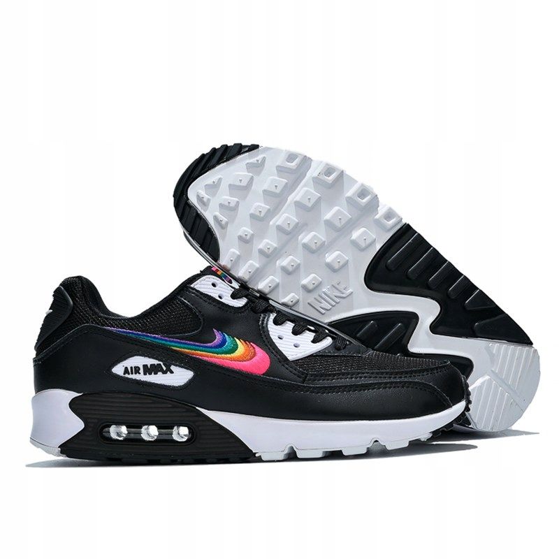 Nike Air Max 90 Trust Férfi / Női Alkalmi Fekete / Fehér / Színes Cj5482-2019
