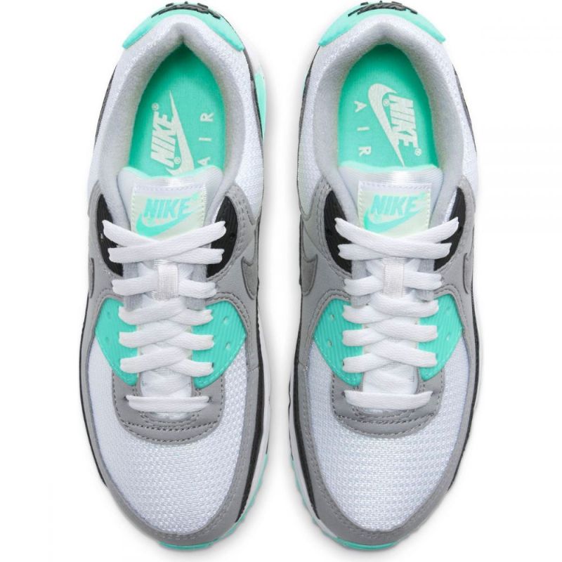 Nike Air Max 90 Türkiz Női Alkalmi Fehér / Szürke /