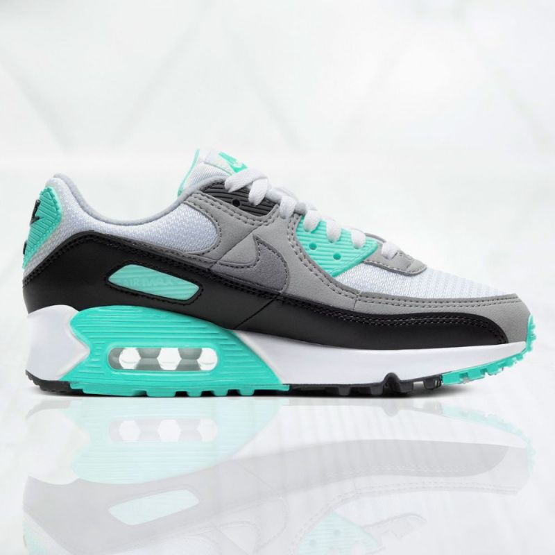 Nike Air Max 90 Türkiz Női Alkalmi Fehér / Szürke /