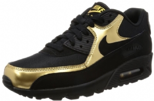 Nike Air Max 90 Ultra Essential Férfi Alkalmi Fekete / Fekete-metál Arany