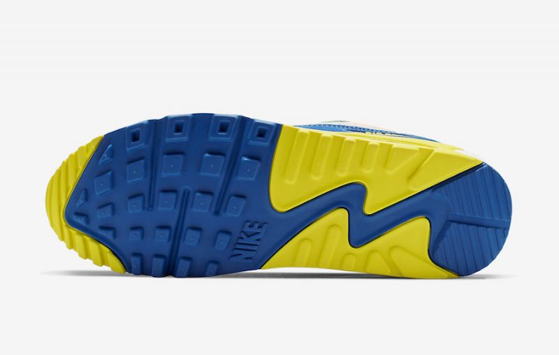 Nike Air Max 90 Viotech 2.0 Férfi / Női Alkalmi Lucid Zöld / Barely Szürke-game Royal