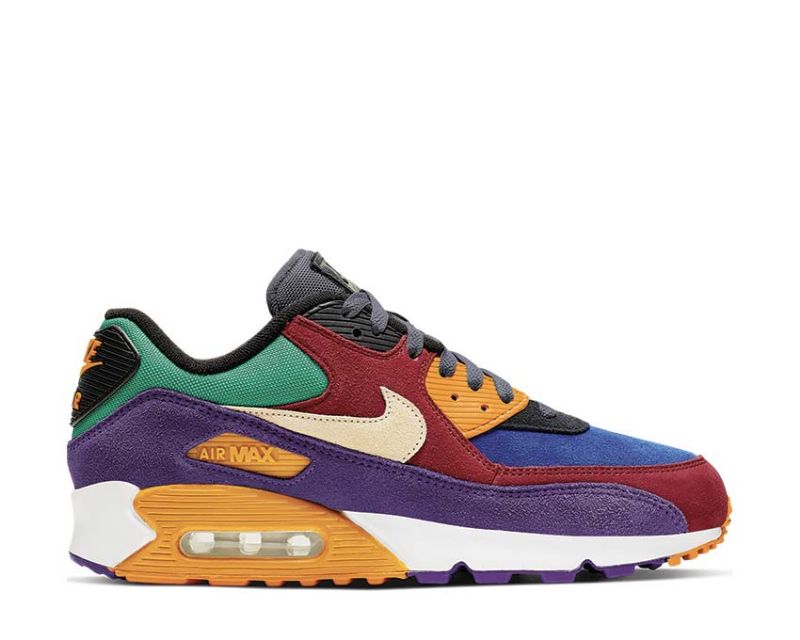 Nike Air Max 90 Viotech Férfi / Női Alkalmi Piros / Halvány Vanília / Hyper Grape