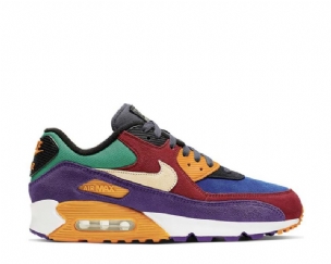 Nike Air Max 90 Viotech Férfi / Női Alkalmi Piros / Halvány Vanília / Hyper Grape