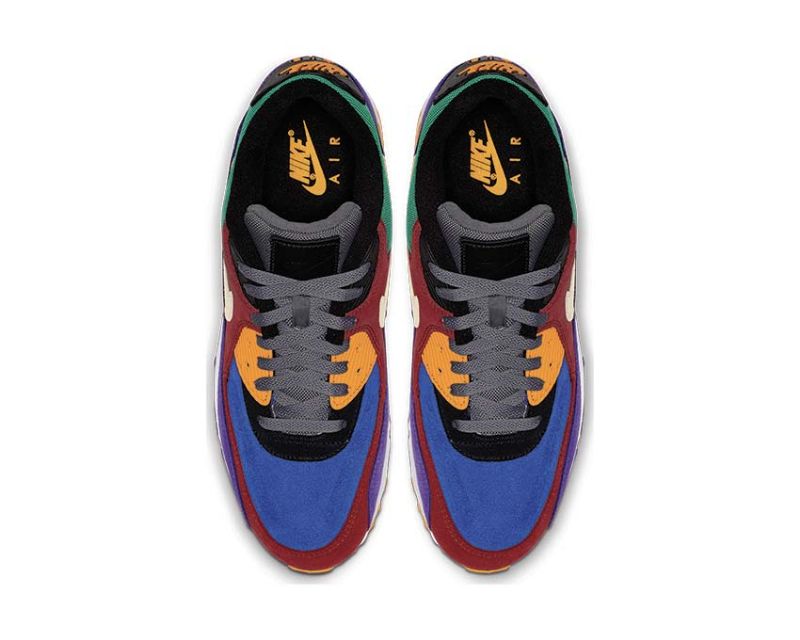 Nike Air Max 90 Viotech Férfi / Női Alkalmi Piros / Halvány Vanília / Hyper Grape