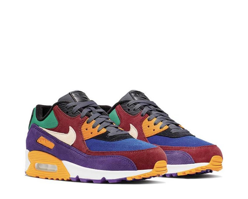 Nike Air Max 90 Viotech Férfi / Női Alkalmi Piros / Halvány Vanília / Hyper Grape