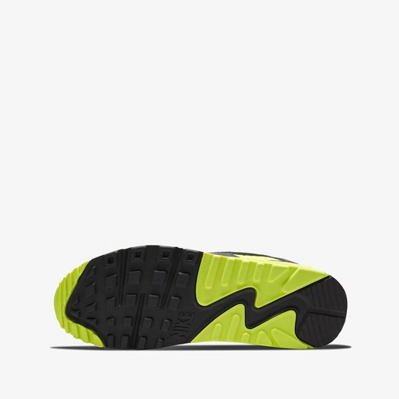 Nike Air Max 90 Volt Férfi Hétköznapi Szürke / Fehér / Fekete / Neonsárga