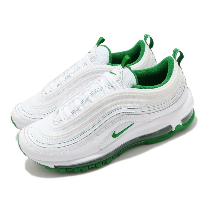 Nike Air Max 97 Fehér Fenyőzöld Férfi / Női Futó /