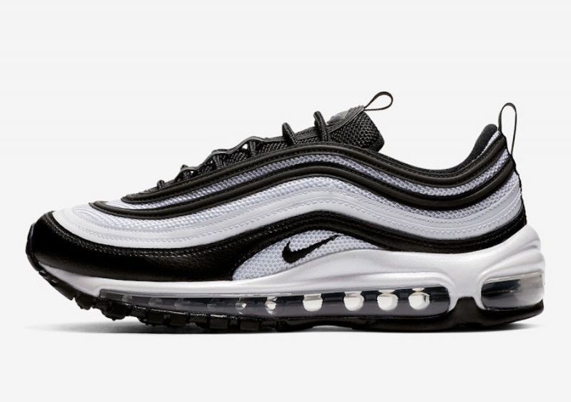 Nike Air Max 97 Fekete-fehér Férfi/női Futó
