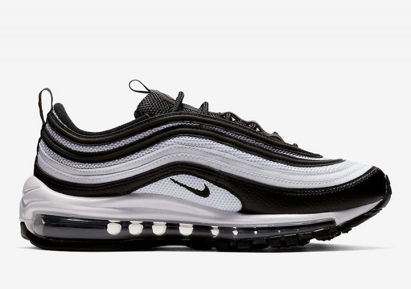 Nike Air Max 97 Fekete-fehér Férfi/női Futó