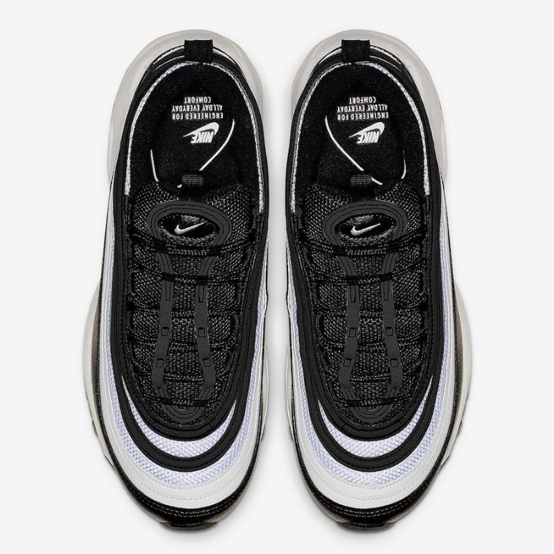 Nike Air Max 97 Fekete-fehér Férfi/női Futó