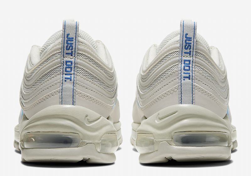 Nike Air Max 97 Férfi Futó Fehér / Szürke-kék-vitorla