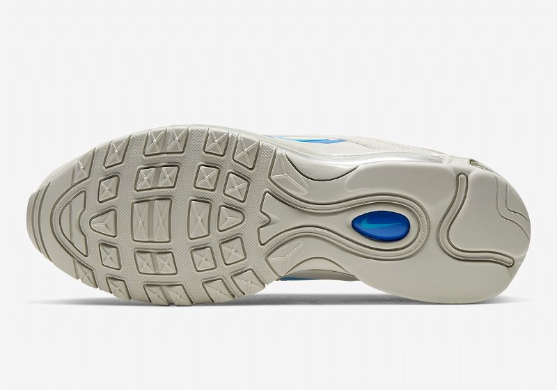 Nike Air Max 97 Férfi Futó Fehér / Szürke-kék-vitorla