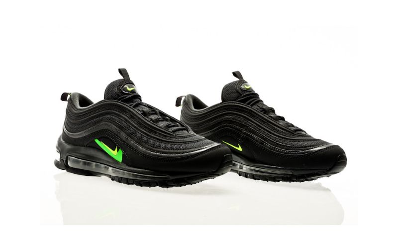 Nike Air Max 97 Férfi Futó Fekete / Volt Zöld