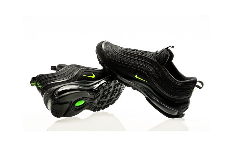 Nike Air Max 97 Férfi Futó Fekete / Volt Zöld
