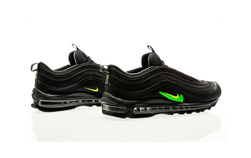 Nike Air Max 97 Férfi Futó Fekete / Volt Zöld