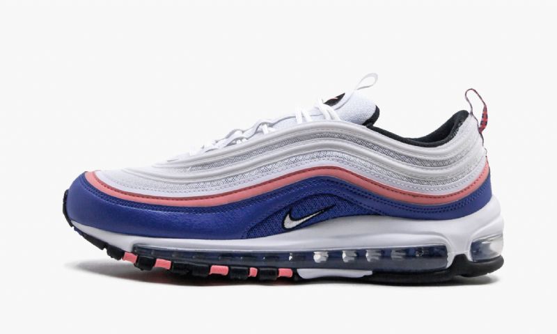 Nike Air Max 97 Férfi / Női Futó Fehér / Fehér-game Royal