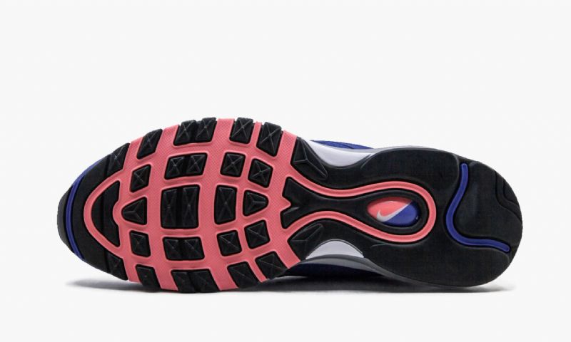 Nike Air Max 97 Férfi / Női Futó Fehér / Fehér-game Royal
