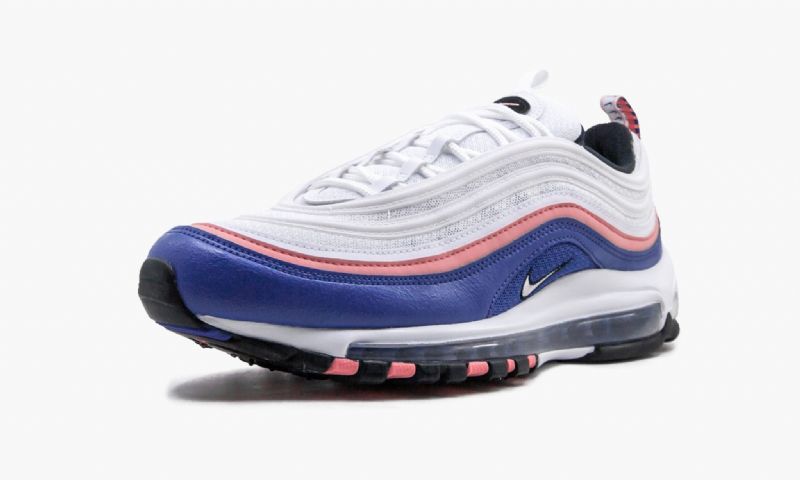 Nike Air Max 97 Férfi / Női Futó Fehér / Fehér-game Royal