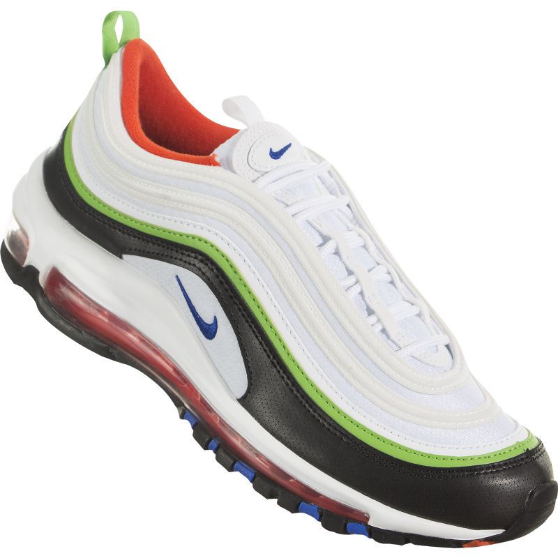 Nike Air Max 97 Férfi / Női Futó Fehér / Hyper Royal / Zöld Mist