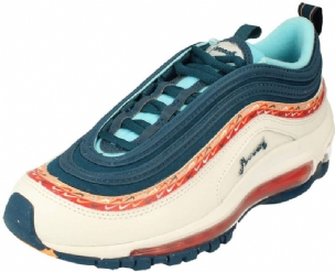 Nike Air Max 97 Férfi / Női Futó Fehér / Kék / Narancs