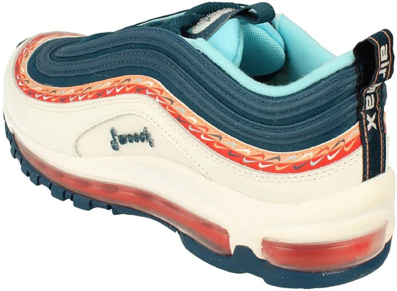 Nike Air Max 97 Férfi / Női Futó Fehér / Kék / Narancs
