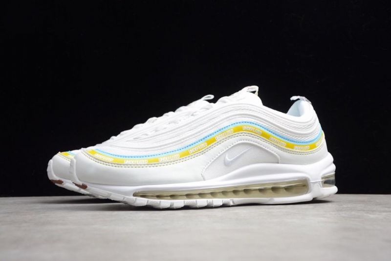 Nike Air Max 97 Férfi / Női Futó Fehér / Kék / Sárga