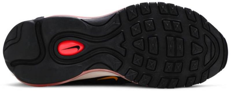 Nike Air Max 97 Férfi / Női Futó Fekete / Egyetemi Arany Vitorla