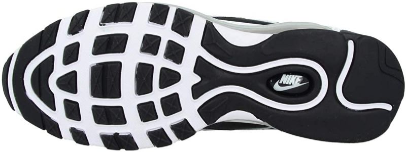 Nike Air Max 97 Férfi / Női Futó Fekete / Fekete-tükröző Ezüst-fehér