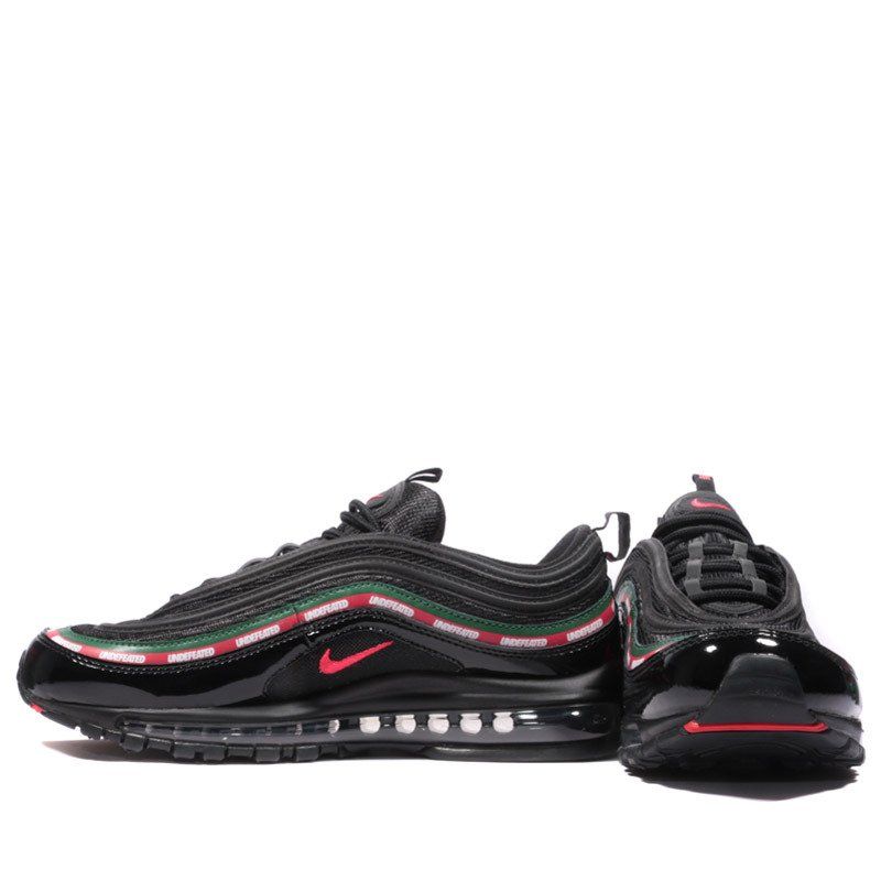 Nike Air Max 97 Férfi / Női Futó Fekete / Gorge Zöld / Fehér-speed Piros