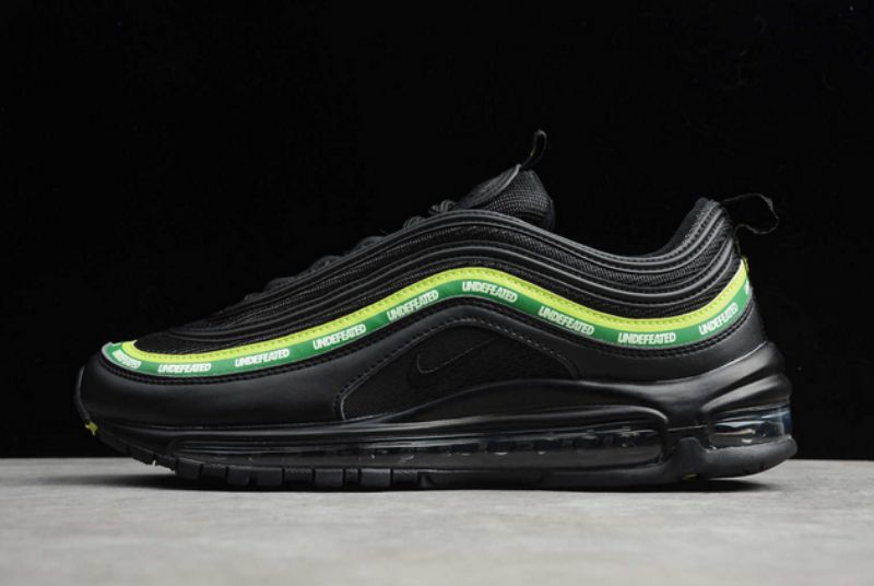 Nike Air Max 97 Férfi / Női Futó Fekete / Sárga-zöld