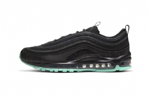 Nike Air Max 97 Férfi / Női Futó Fekete / Zöld Glow /