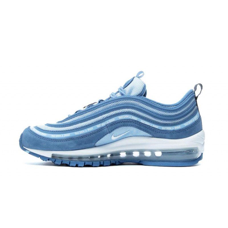 Nike Air Max 97 Férfi / Női Futó Indigo Storm / Fehér-alumínium-fekete