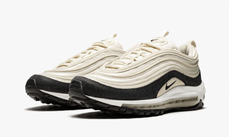 Nike Air Max 97 Férfi / Női Futófény Krém / Olajszürke