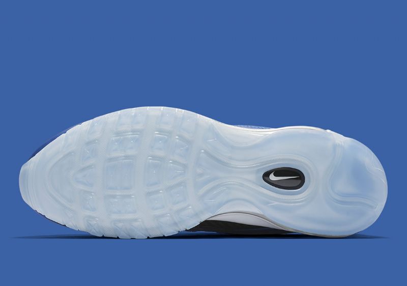 Nike Air Max 97 Férfi / Női Futójáték Királyi / Fehér-fekete