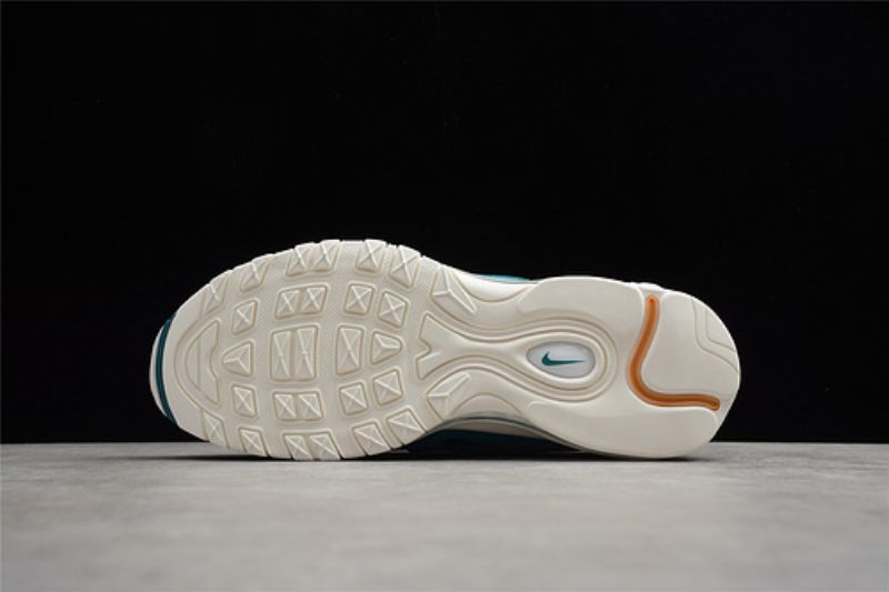 Nike Air Max 97 Férfi / Női Futókrém Fehér / Zöld-fire Piros