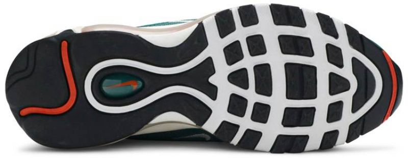 Nike Air Max 97 Férfi Run Rainforest / Fehér-team Narancs-fekete