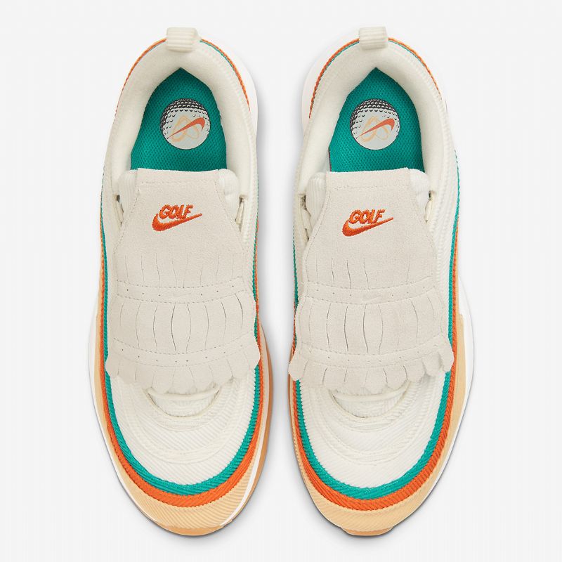Nike Air Max 97 Golf Férfi / Női Futó Sky Gold / Narancs / Zöld
