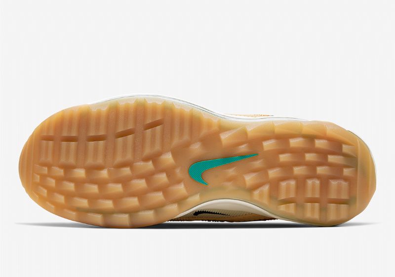 Nike Air Max 97 Golf Férfi / Női Futó Sky Gold / Narancs / Zöld