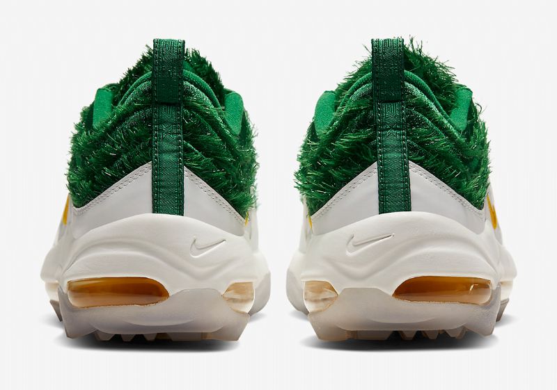 Nike Air Max 97 Golf Férfi / Női Running Summit Fehér / Fű / Metallic Ezüst / Speed Sárga