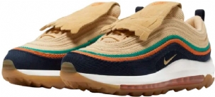 Nike Air Max 97 Golf Nrg Marathon Férfi / Női Futó Obszidián / Égi Arany-tengeri Csillag-neptunuszszürke