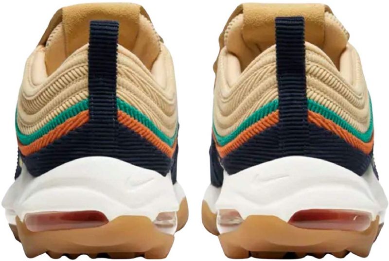Nike Air Max 97 Golf Nrg Marathon Férfi / Női Futó Obszidián / Égi Arany-tengeri Csillag-neptunuszszürke
