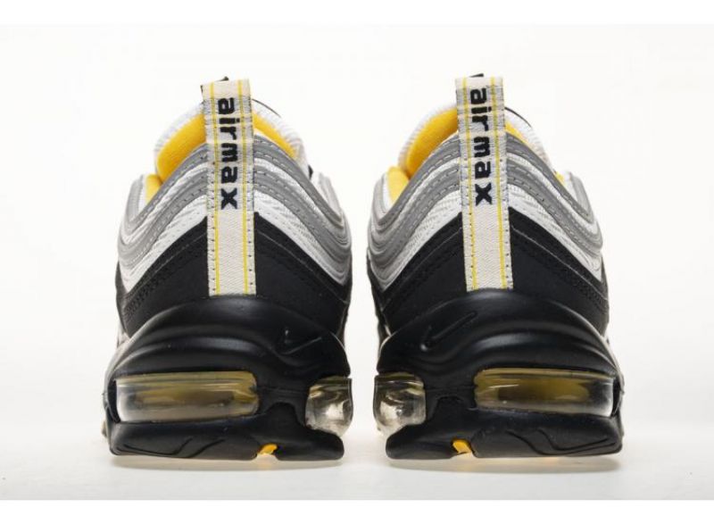 Nike Air Max 97 Gs Fekete Férfi Futó / Fehér-sárga