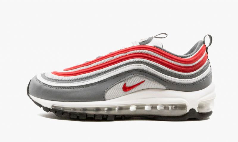 Nike Air Max 97 Gs Férfi / Női Futófüst Szürke / Piros