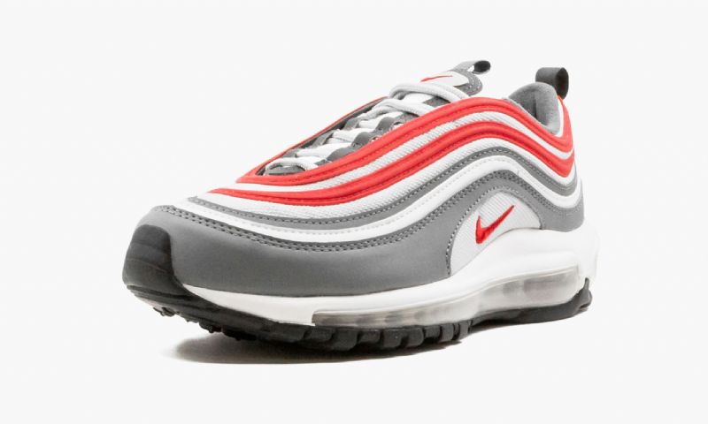 Nike Air Max 97 Gs Férfi / Női Futófüst Szürke / Piros