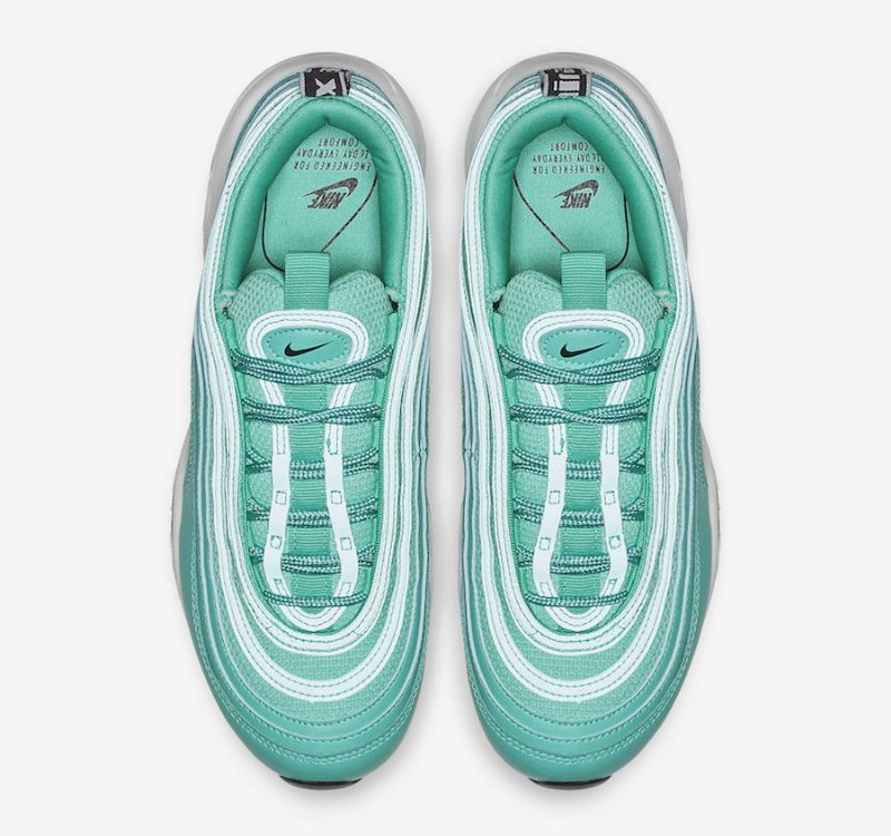 Nike Air Max 97 Hyper Jade Női Futó / Jade-fekete-fehér